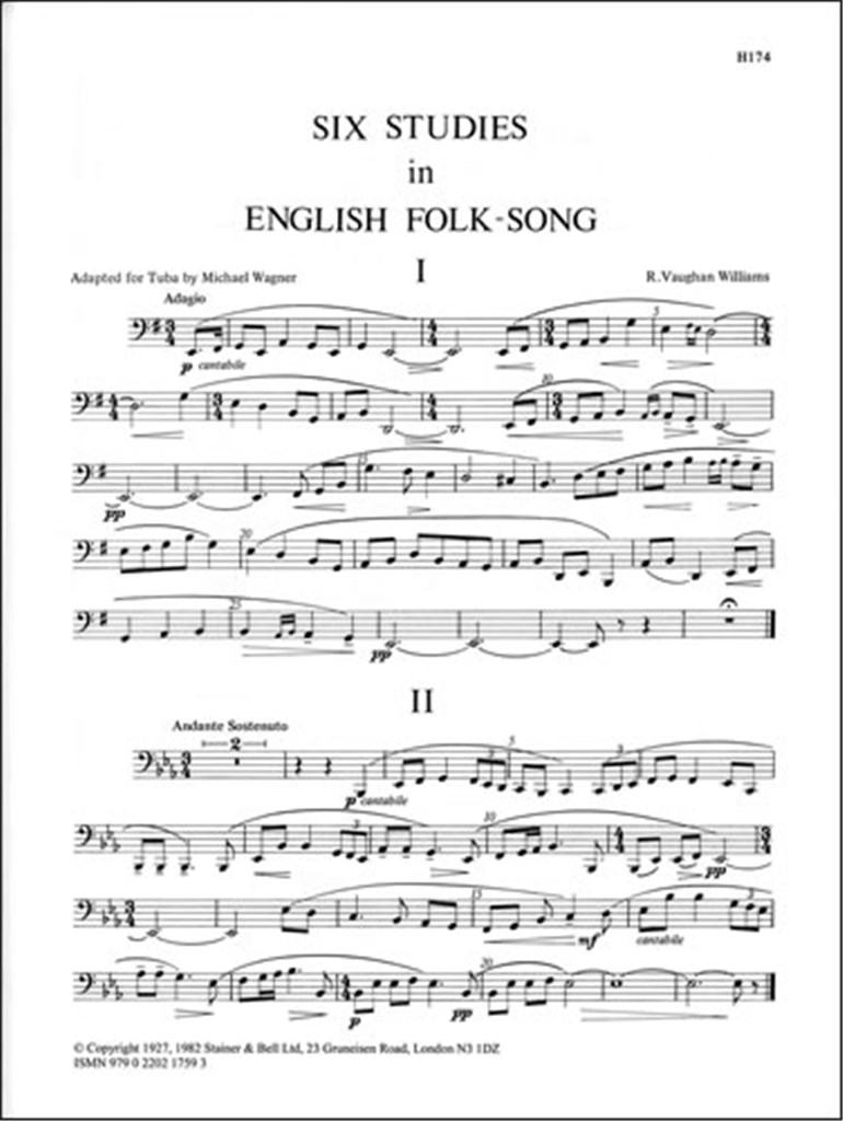 Six Studies In English Folk Song
